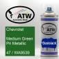 Preview: Chevrolet, Medium Green Pri Metallic, 47 / WA9539: 400ml Sprühdose, von ATW Autoteile West.